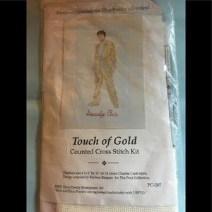 ELVIS PRESLEY COUNTED CROSS STITCH KIT